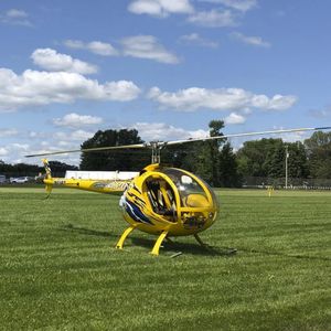 helicóptero biplaza
