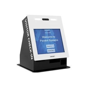 terminal para check-in con lector de códigos de barras