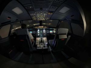 simulador de vuelo