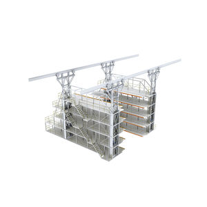 dock aeronáutico para la cola del aparato