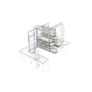 dock aeronáutico para la cola del aparato
