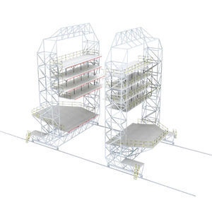 dock aeronáutico para avión