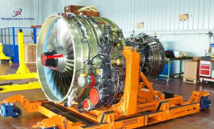 cuna de motor para aeronave 1