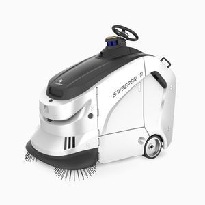 máquina de limpieza para pista de aeropuerto