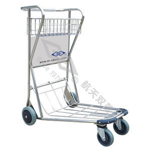 carro de equipaje de acero inoxidable