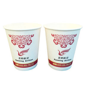 vaso desechable para cabina de avión 1