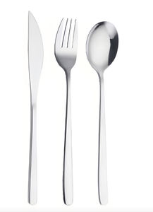 set de cubiertos para cabina de avión