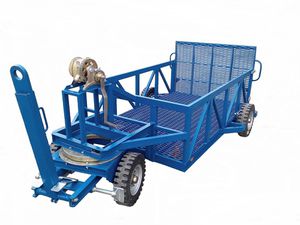 carro para el mantenimiento de aviones
