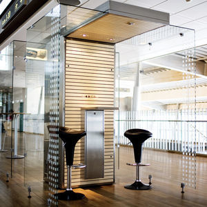 cabina para fumadores para aeropuerto