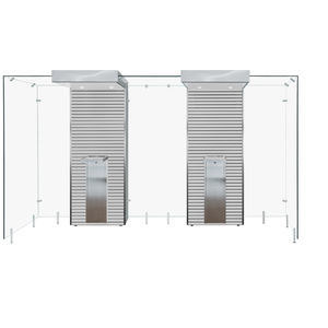 cabina para fumadores para aeropuerto