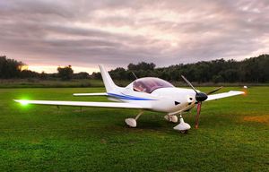avión privado