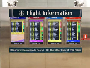 FIDS para aeropuerto
