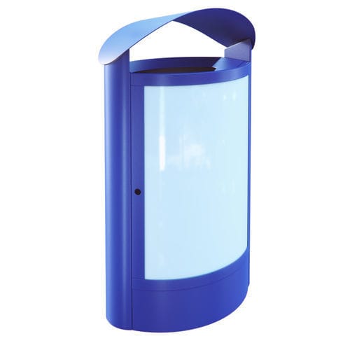 Cubo de basura para aeropuerto - 71511 - AUWEKO GMBH - de suelo / con cenicero integrado