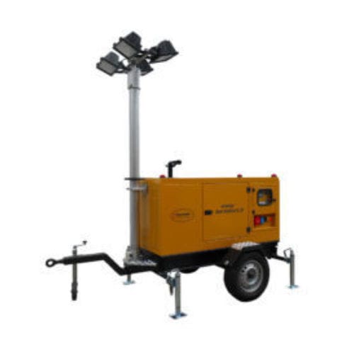 Torre de iluminación LED - 30FLP_8L - BERTOLI SRL - eléctrica / móvil / en remolque
