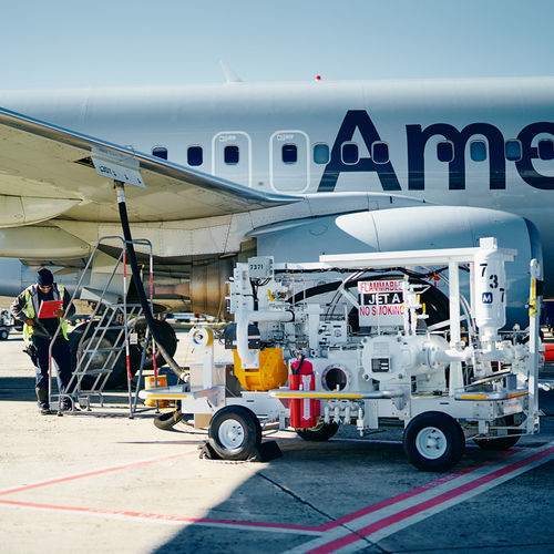 Distribuidor de combustible para aeropuerto - 450 GPM - BETA FUELING SYSTEMS - de acoplamiento