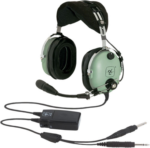 Casco con micrófono para piloto - H10-13X - DAVID CLARK COMPANY INC. - para avión / antirruido