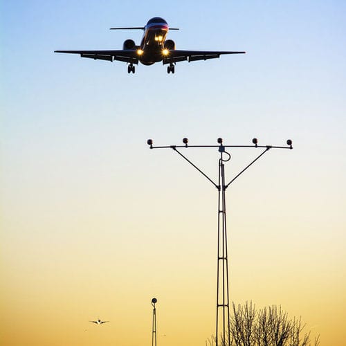Poste de iluminación - JAQUITH INDUSTRIES INC. - para cono de viento / para estación meteorológica / para aeropuerto