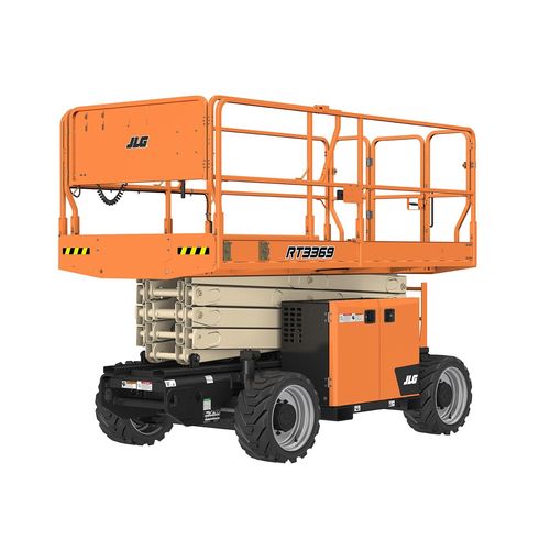 Plataforma elevadora de mantenimiento - RT3369 - JLG EMEA BV - de tijera / para avión / para aeropuerto