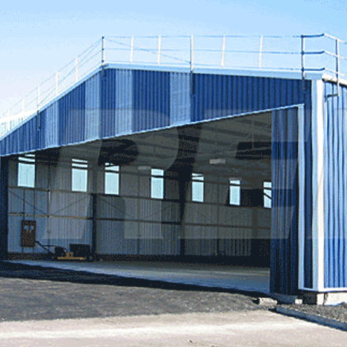 Hangar para avión - JOHN REID & SONS (STRUCSTEEL) LTD - abierto / para aeropuerto