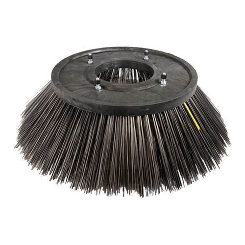 Cepillo para barredora disco - KOTI RUNWAY BRUSHES - para pista de aeropuerto / para terminal de aeropuerto / con fibras sintéticas