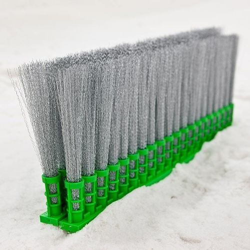 Cepillo para barredora de tipo cassette - CAST-DC - KOTI RUNWAY BRUSHES - para pista de aeropuerto / de metal