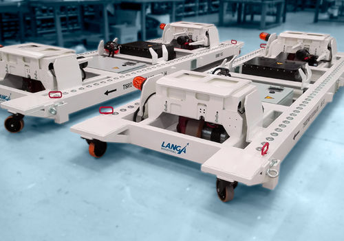 Vehículo de traslado automatizado - LANGA INDUSTRIAL - con guiado automático / para aeropuerto