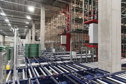 Mesa de rodillos para aeropuerto - LÖDIGE SYSTEMS GMBH - de ángulo