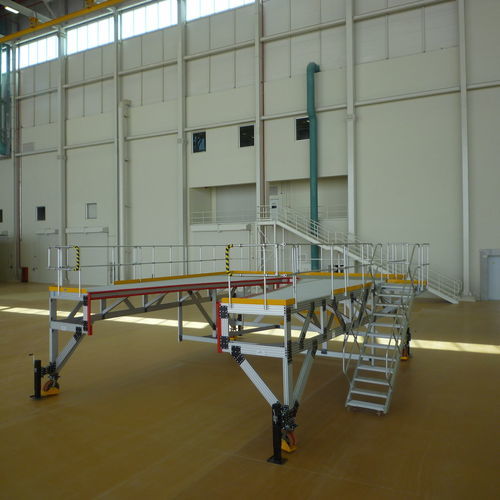 Sistema de docking para avión para avión - MAKRO AERO - para la cola del aparato / para el fuselaje / para el morro del aparato