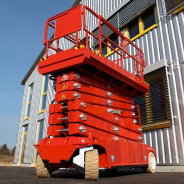Plataforma elevadora de trabajo - S171-12E - ROTHLEHNER ARBEITSBÜHNEN GMBH - de trabajo / de tijera / para avión