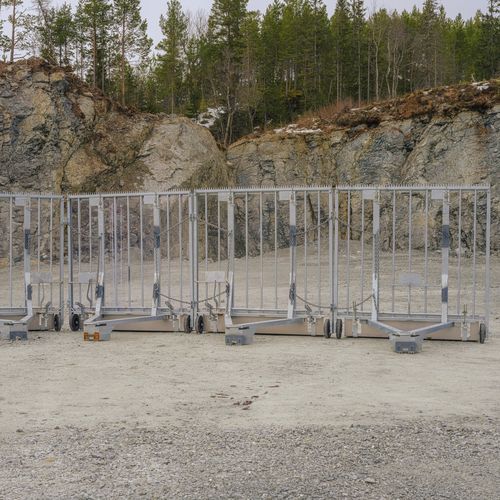 Valla para aeropuerto - SAFE SOLUTIONS AS Norway - de composite / de seguridad / de seguridad