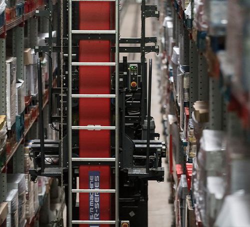 Sistema de almacenamiento automatizado - ULMA HANDLING SYSTEMS - multi-nivel / con transelevadores / para palés