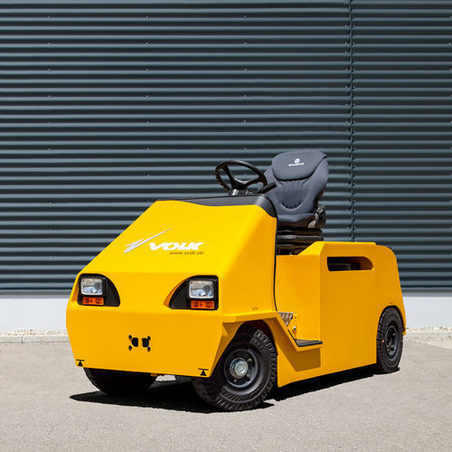 Tractor de remolque - EFZ 20 K - VOLK FAHRZEUGBAU GMBH - para aeronave / eléctrico / con barra de remolque