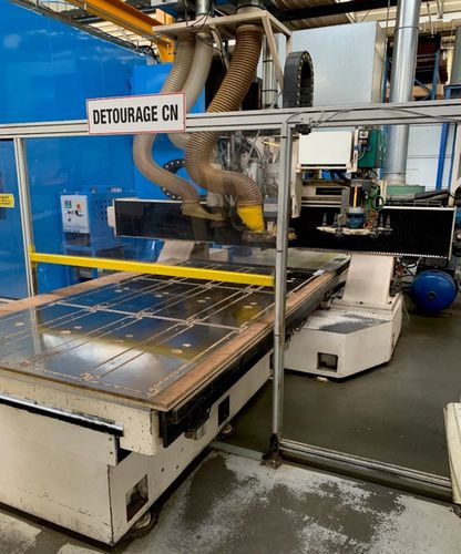 Recortadora de metal - LE CRENEAU INDUSTRIEL - 3 ejes / CNC / para la aeronáutica