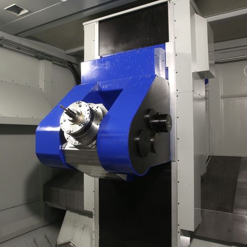 Cabezal de mecanizado 5 ejes - A - MANDELLI SISTEMI SPA - para la aeronáutica / CNC / continuo