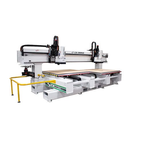 Recortadora de metal - C series - C.R. ONSRUD - 3 ejes / 4 ejes / CNC