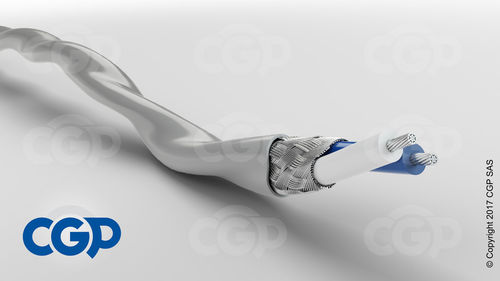 Cable para avión - TWINLINK® FP - CGP - Cables for Global Performance - de alimentación / tipo C2 / a prueba de abrasión