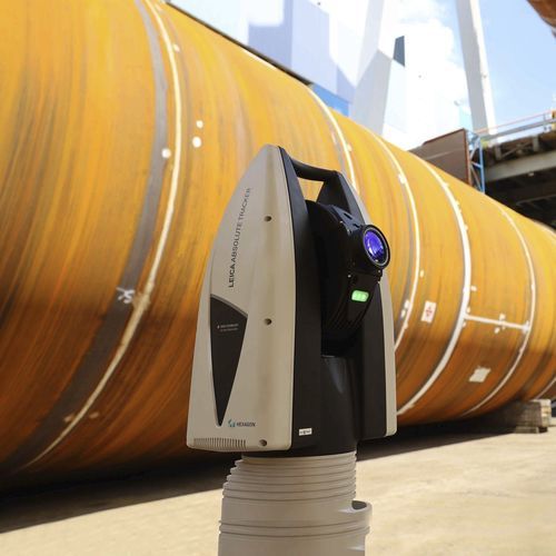 Laser tracker para la medición de piezas - Leica Absolute Tracker ATS800 - HEXAGON METROLOGY SAS