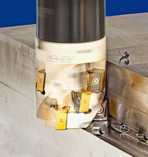 Fresa con recubrimiento - HELIDO H490  - ISCAR FRANCE - de plaquita
