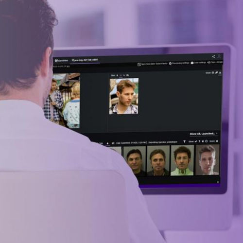 Lector de reconocimiento facial 3D - Face Expert - IDEMIA - para aeropuerto