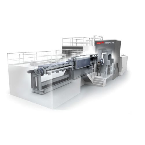 Centro de mecanizado 5 ejes - ECOSPEED F 1540 - STARRAG AG - horizontal / para la industria aeroespacial / con mesa móvil