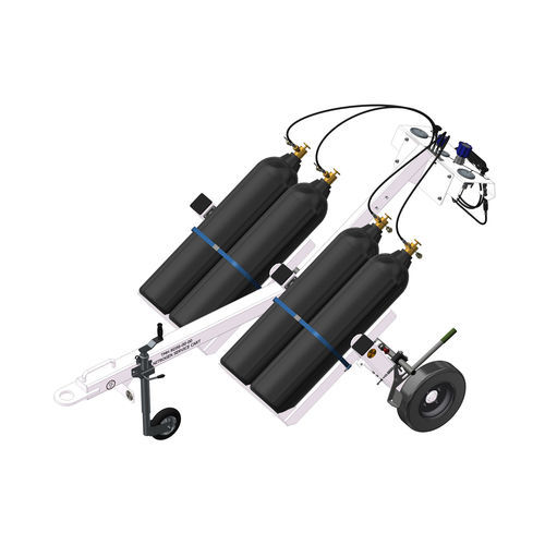 Carro para botellas de nitrógeno para aeropuerto - TMH RD56 - TECHMAN-HEAD GROUP