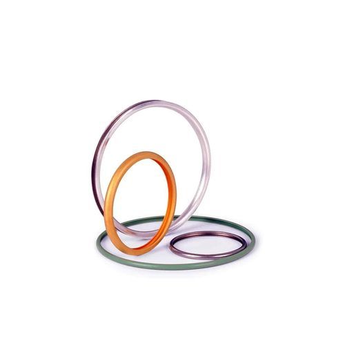 Junta tórica - C-FLEX™ - TECHNETICS GROUP - circular / de metal / de plata