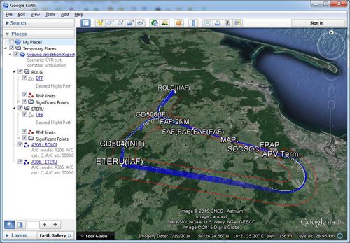 Software de navegación - MagicIFP - GMV - para la aviónica / procesos basados en la web