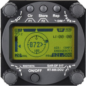 Radiobrújula digital - RT-202 - RHOTHETA ELEKTRONIK GMBH - para helicóptero