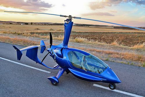 Autogiro biplaza - ELA 10-Eclipse - ELA AVIACION S.L. - de motor de 4 tiempos / con cabina de pilotaje cerrada / en tándem