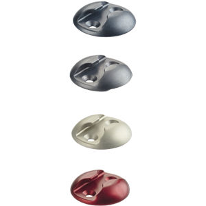Accesorio de amarre para raíl aeronáutico - 122xxx series - allsafe GmbH & Co. KG - con chapa de anclaje / para avión de carga / para la aeronáutica