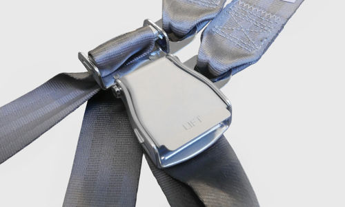 Cinturón de seguridad para avión - amsafe - para pasajeros / para el personal de a bordo / 1 punto