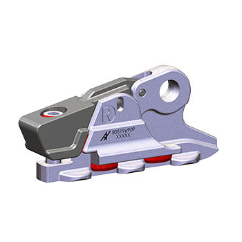 Accesorio de amarre para raíl aeronáutico - 505 196 909 - ATTAX - para asientos / 3 puntos / para la aeronáutica