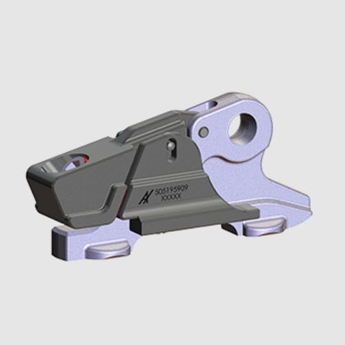 Accesorio de amarre para raíl aeronáutico - 505 195 909 - ATTAX - para asientos / 2 puntos / para la aeronáutica