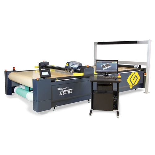 Cortadora para compuestos - Z1 - Gerber Technology - de hoja rotativa / para la industria aeroespacial / CNC